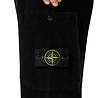 STONE ISLAND ORGANIC COTTON CORDUROY 800 BROEK ZWART