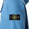 STONE ISLAND BRUSHED ORGANIC COTTON FLEECE VEST BLUE ACCIAIO