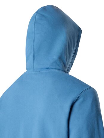 Stone Island STONE ISLAND BRUSHED ORGANIC COTTON FLEECE VEST BLUE ACCIAIO