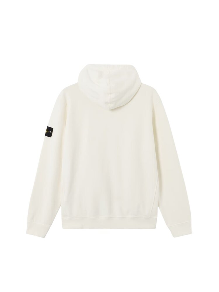 Stone Island STONE ISLAND BRUSHED ORGANIC COTTON FLEECE VEST IVORY