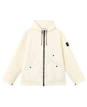 STONE ISLAND MATT RIPSTOP CORDURA JACK IVORY CREME