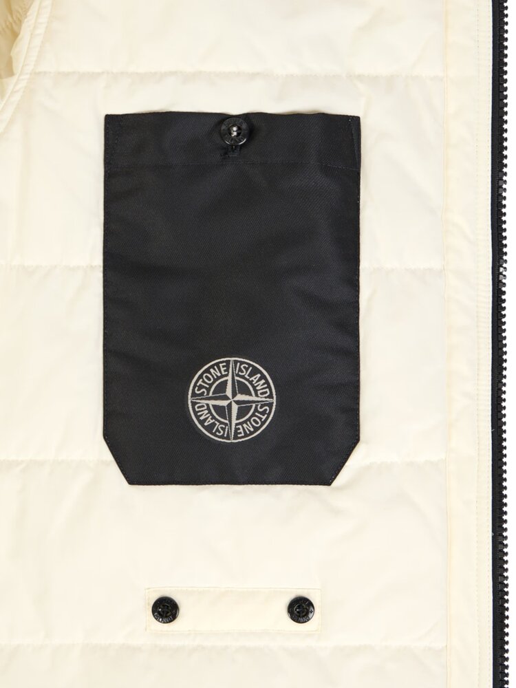STONE ISLAND MATT RIPSTOP CORDURA JACK IVORY CREME