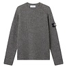 STONE ISLAND KNIT REFLECTIVE PULLOVER GRIJS