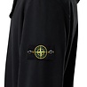 STONE ISLAND BRUSHED ORGANIC COTTON FLEECE VEST ZWART