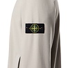 STONE ISLAND BRUSHED ORGANIC COTTON FLEECE VEST PEARL GREY