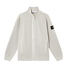 STONE ISLAND BRUSHED ORGANIC COTTON FLEECE VEST PEARL GREY