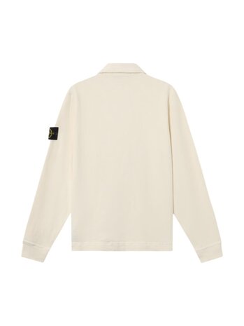 Stone Island STONE ISLAND VANISÉ BRUSHED HEAVY COTTON IVORY