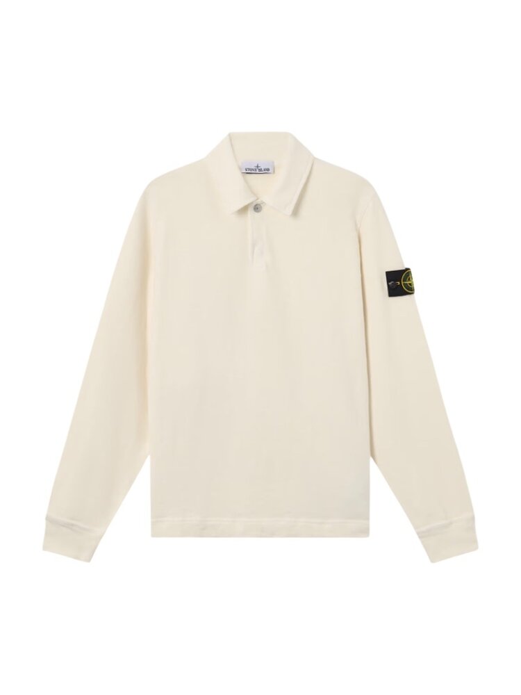 Stone Island STONE ISLAND VANISÉ BRUSHED HEAVY COTTON IVORY