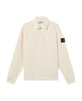 Stone Island STONE ISLAND VANISÉ BRUSHED HEAVY COTTON IVORY