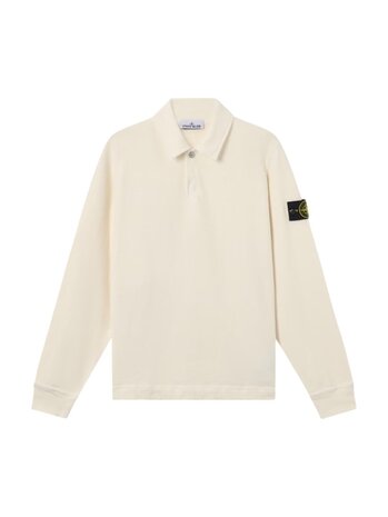 Stone Island STONE ISLAND VANISÉ BRUSHED HEAVY COTTON IVORY