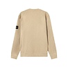 Stone Island STONE ISLAND VANISÉ BRUSHED HEAVY COTTON JERSEY PULLOVER DESERT
