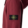 Stone Island STONE ISLAND BRUSHED ORGANIC COTTON FLEECE HOODIE BURGUNDY