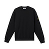 STONE ISLAND HEAVY FLEECE SWEATER ZWART
