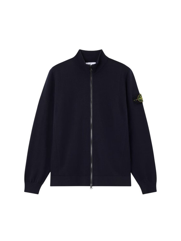STONE ISLAND ZIPPED VEST MARINE