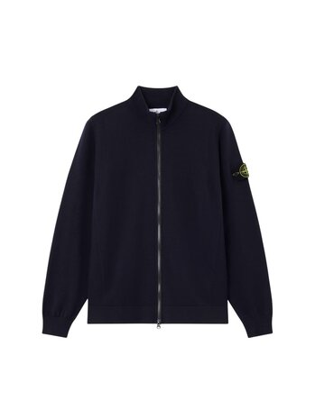 STONE ISLAND ZIPPED VEST MARINE
