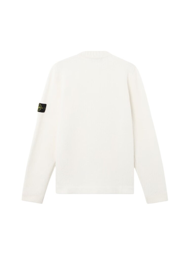 STONE ISLAND FANCY YARN PULLOVER CREME