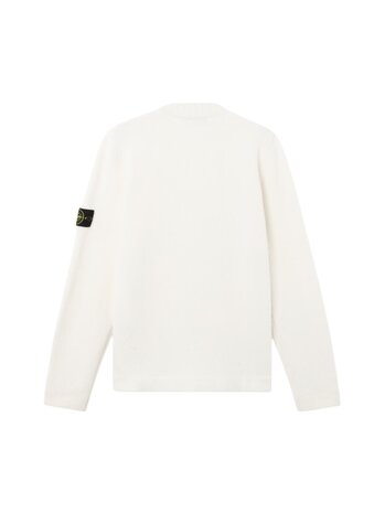 STONE ISLAND FANCY YARN PULLOVER CREME