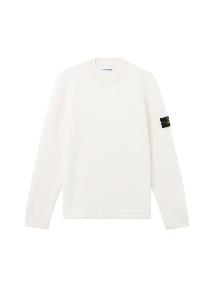 STONE ISLAND FANCY YARN PULLOVER CREME