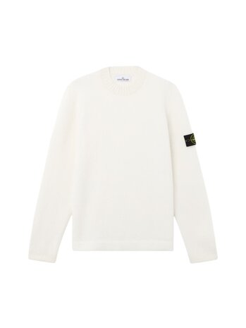 STONE ISLAND FANCY YARN PULLOVER CREME