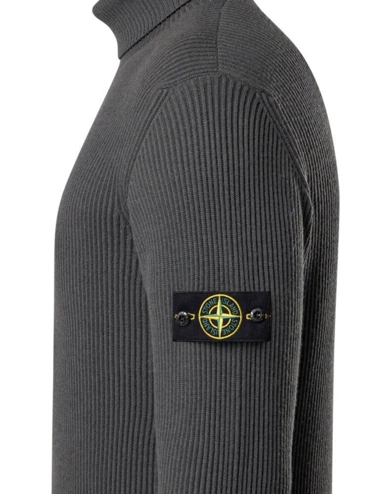 STONE ISLAND FULL RIB RWS WOOL GRIJS