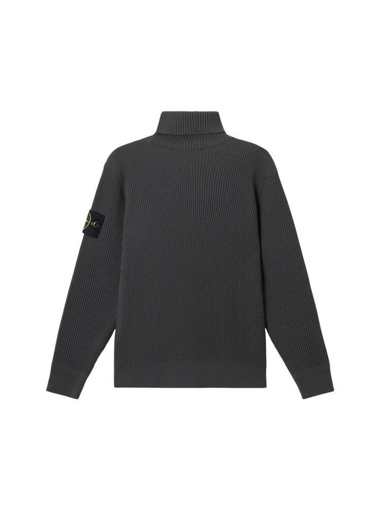 STONE ISLAND FULL RIB RWS WOOL COLTRUI GRIJS