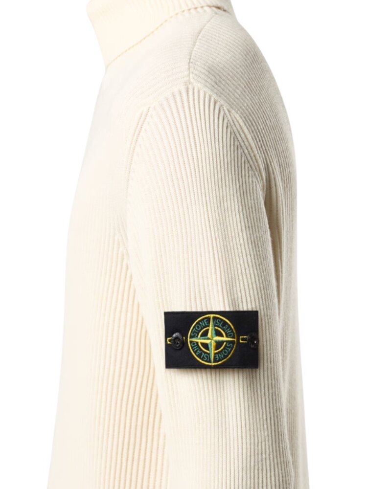 STONE ISLAND FULL RIB RWS WOOL COLTRUI CREME