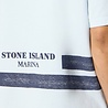 Stone Island STONE ISLAND MARINA ORGANIC COTTON T-SHIRT LICHTBLAUW