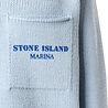 Stone Island STONE ISLAND MARINA PURE WOOL PULLOVER BLAUW