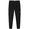 STONE ISLAND ORGANIC BROKEN TWILL COTTON OLD EFFECT CARGO PANTS BLACK STONE ISLAND ORGANIC BROKEN TWILL COTTON OLD EFFECT CARGO PANTS BLACK