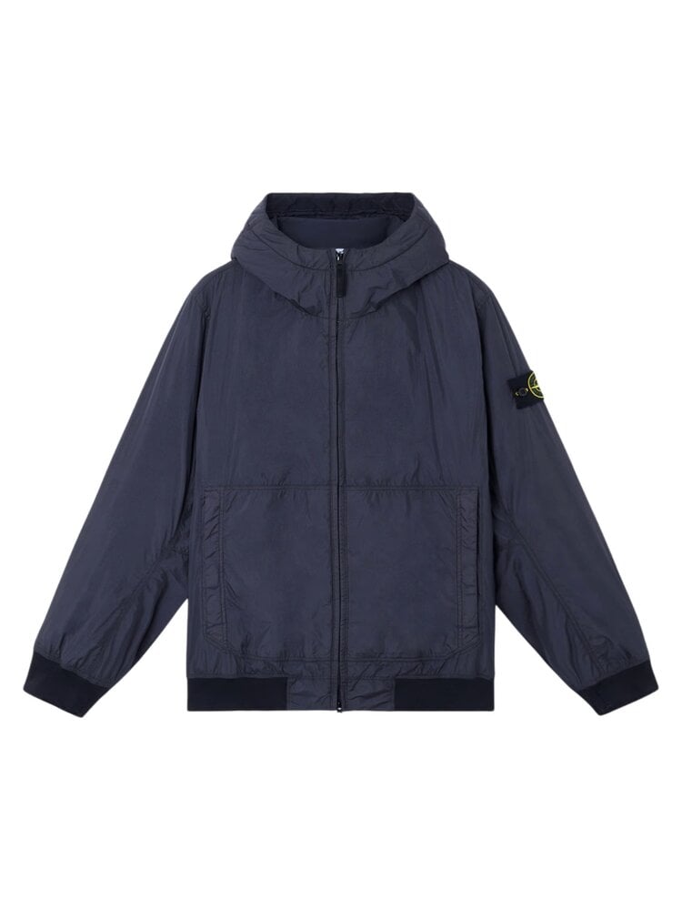 STONE ISLAND CRINKLE REPS NY RECYCLED NYLON JACK MARINE