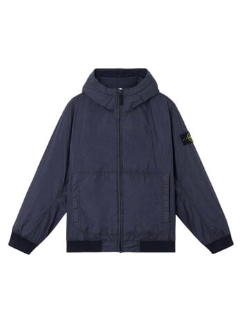STONE ISLAND CRINKLE REPS NY RECYCLED NYLON JACK MARINE