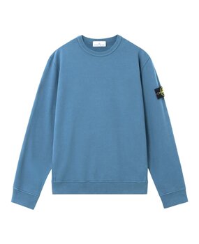STONE ISLAND CREWNECK SWEATER BLAUW