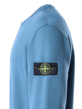 STONE ISLAND CREWNECK SWEATER BLAUW