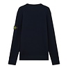 STONE ISLAND FULL RIB RWS WOOL PULLOVER MARINE