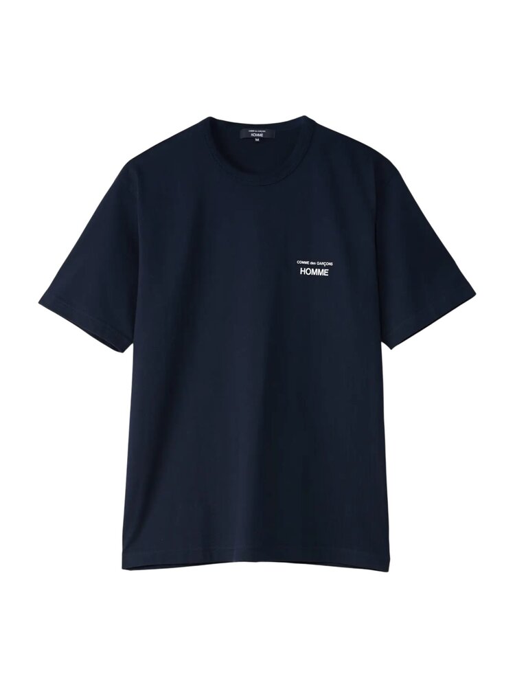 Comme des Garcons Homme COMME DES GARÇONS HOMME LOGO T-SHIRT NAVY