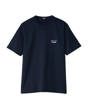 COMME DES GARÇONS HOMME LOGO T-SHIRT NAVY