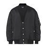 COMME DES GARÇONS HOMME COTTON NYLON BLOUSON ZWART COMME DES GARÇONS HOMME COTTON NYLON BLOUSON ZWART
