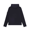 Stone Island STONE ISLAND WOOL HOODED PULLOVER MARINE