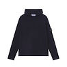 Stone Island STONE ISLAND WOOL HOODED PULLOVER MARINE