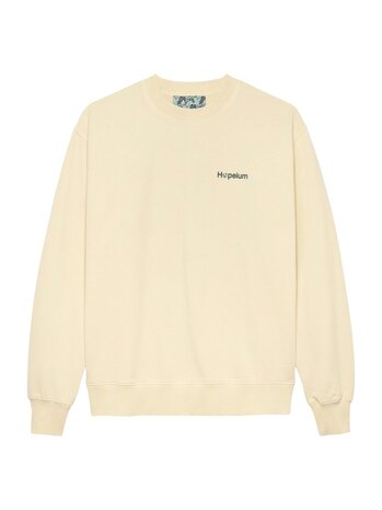 Hopeium HOPEIUM LOGO CREWNECK SWEATER ECRU Hopeium HOPEIUM LOGO CREWNECK SWEATER ECRU