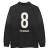 Hopeium HOPEIUM FOOTBALL POLO SWEATER BLACK