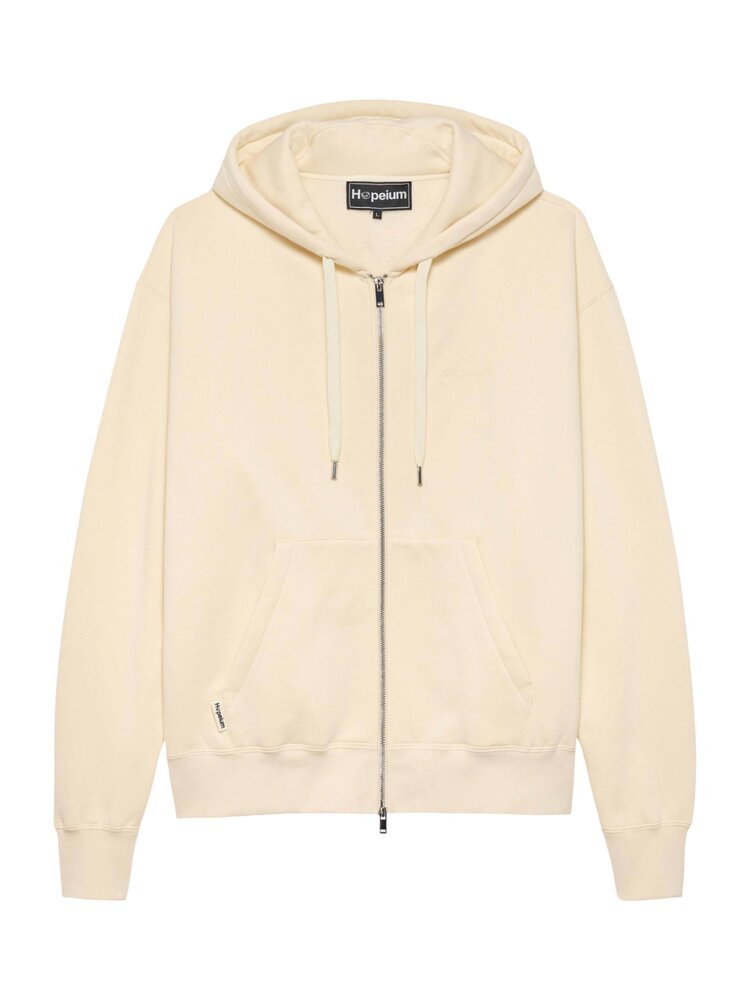 Hopeium HOPEIUM LOGO SWEATVEST ECRU Hopeium HOPEIUM LOGO SWEATVEST ECRU