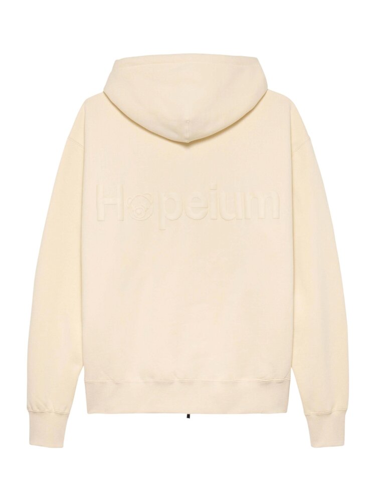 Hopeium HOPEIUM LOGO SWEATVEST ECRU Hopeium HOPEIUM LOGO SWEATVEST ECRU