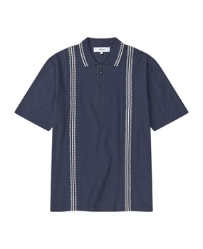 PALMES ZIP POLO MARINE