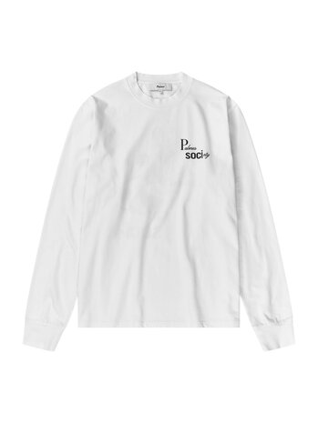 Palmes PALMES PIANO LONGSLEEVE T-SHIRT WIT