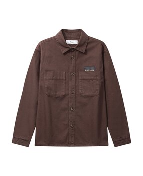 Palmes PALMES COARSE OVERSHIRT BRUIN