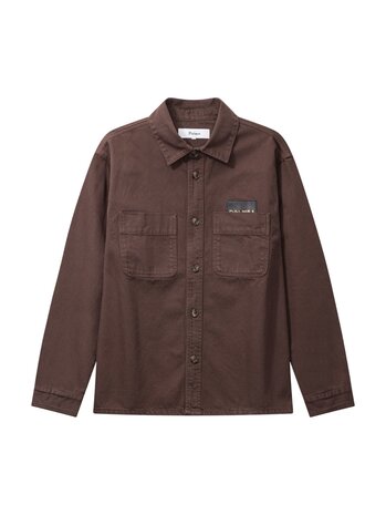 PALMES COARSE OVERSHIRT BRUIN PALMES COARSE OVERSHIRT BRUIN