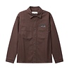 PALMES COARSE OVERSHIRT BRUIN PALMES COARSE OVERSHIRT BRUIN