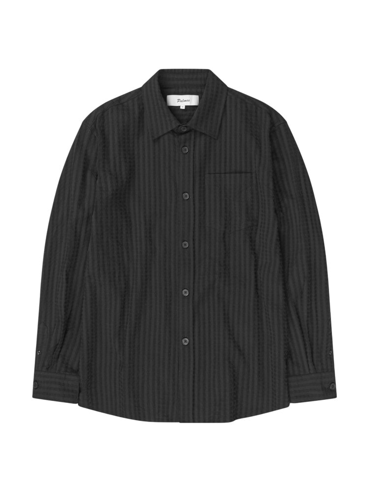 Palmes PALMES RELAXED SHIRT ZWART