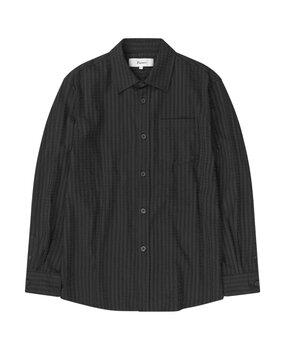 PALMES RELAXED SHIRT ZWART